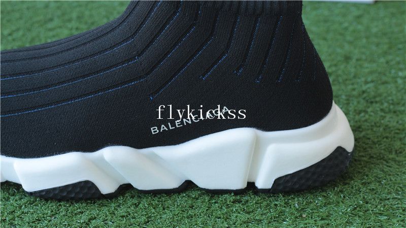 Balenciaga Speed Trainer Low Black Blue White